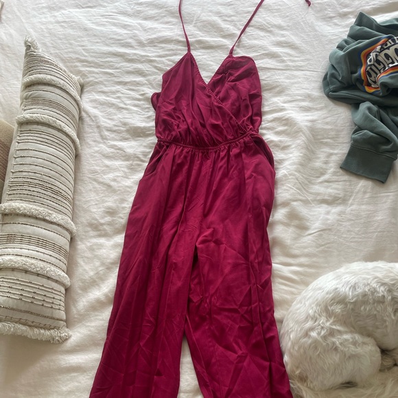 Ankle length jumpsuit from Lulu’s, worn once, perfect condition. Size small - Picture 1 of 3